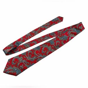 Vintage Christian Dior Paisley Silk Tie